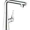 hansgrohe Küchenarmatur METRIS SELECT M71 edelstahl gebürstet 14847800