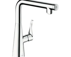 hansgrohe Küchenarmatur METRIS SELECT M71 edelstahl gebürstet 14847800