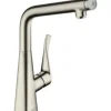 hansgrohe Küchenarmatur METRIS SELECT M71 edelstahl gebürstet 14883800