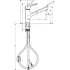 hansgrohe Küchenarmatur mit Ausziehauslauf FOCUS 150 M42 Eco chrom 71865000