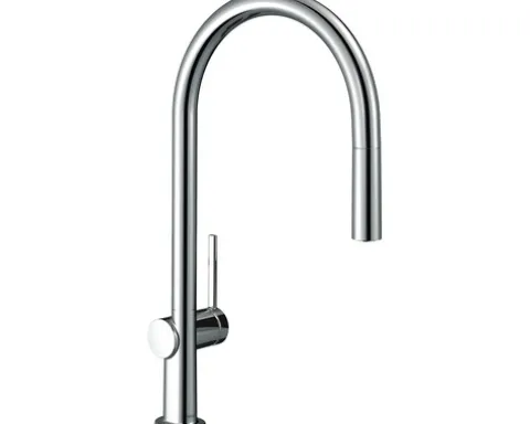 hansgrohe Küchenarmatur mit Ausziehauslauf TALIS M54 chrom 72802000