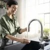 hansgrohe Küchenarmatur mit Filterfunktion AQITTURA M91 chrom mit Filterkopf 76803000