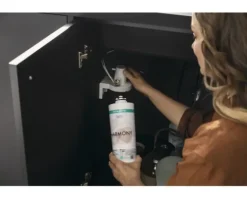 hansgrohe Küchenarmatur mit Filterfunktion AQITTURA M91 FilterSystem 240 chrom mit Filterkopf 76804000