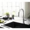 hansgrohe Küchenarmatur mit Filterfunktion AQITTURA M91 chrom mit Schlauchbox, Filterkopf und Mineralisierungskartusche Harmony mit Filter 76800000