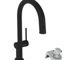 hansgrohe Küchenarmatur mit Filterfunktion AQITTURA M91 schwarz matt mit Filterkopf 76803670