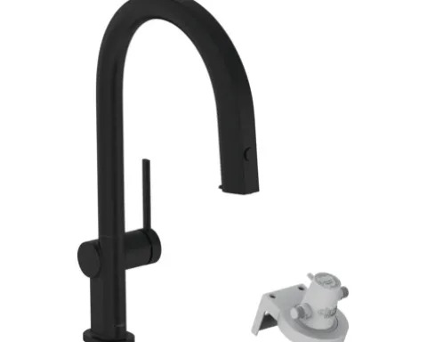 hansgrohe Küchenarmatur mit Filterfunktion AQITTURA M91 schwarz matt mit Filterkopf 76803670