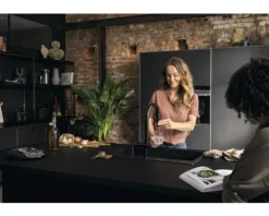 hansgrohe Küchenarmatur mit Filterfunktion AQITTURA M91 schwarz matt mit Filterkopf und Mineralisierungskartusche Harmony mit Filter 76801670