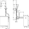 hansgrohe Küchenarmatur mit Filterfunktion SodaSystem AQITTURA M91 schwarz matt mit Schlauchbox lite, Filterkopf, Mineralisierungskartusche Harmony mit Filter, CO2 Flasche und SodaBase 76839670