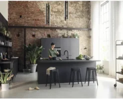 hansgrohe Küchenarmatur mit Filterfunktion SodaSystem AQITTURA M91 schwarz matt mit Schlauchbox, Filterkopf, Mineralisierungskartusche Harmony mit Filter, CO2 Flasche und SodaBase76806670