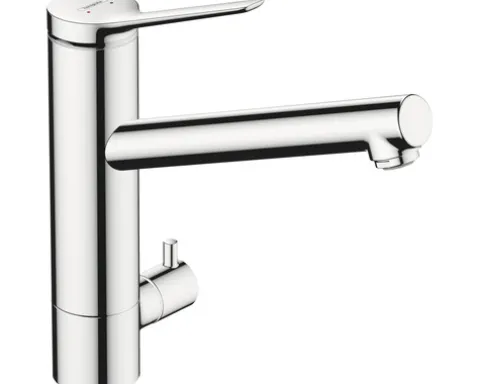 hansgrohe Küchenarmatur mit Geräteanschluss ZESIS chrom 74807000