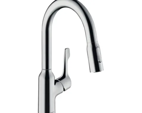 hansgrohe Küchenarmatur mit Handbrause FOCUS 180 M43 chrom 71811000