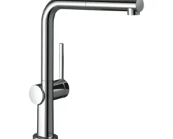 hansgrohe Küchenarmatur mit herausziehbaren Auslauf TALIS M54 chrom 72845000