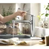 hansgrohe Küchenarmatur mit Handbrause ZESIS M33 chrom 74804000