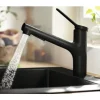 hansgrohe Küchenarmatur mit Handbrause ZESIS 150 M33 schwarz matt 74821670