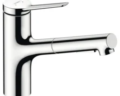 hansgrohe Küchenarmatur mit Handbrause ZESIS M33 chrom 74803000