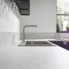 hansgrohe Küchenarmatur mit herausziehbaren Auslauf TALIS M54 chrom 72809000