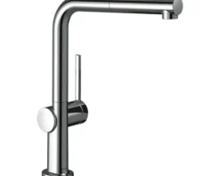 hansgrohe Küchenarmatur mit herausziehbaren Auslauf TALIS M54 chrom 72809000