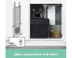 hansgrohe Küchenarmatur mit Handbrause ZESIS M33 edelstahl gebürstet 74804800