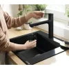 hansgrohe Küchenarmatur mit Handbrause ZESIS 160 M33 schwarz matt 74823670