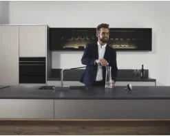 hansgrohe Küchenarmatur mit herausziehbaren Auslauf AQUNO SELECT M81 chrom 73830000