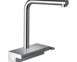 hansgrohe Küchenarmatur mit herausziehbaren Auslauf AQUNO SELECT M81 chrom 73830000