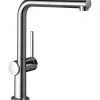 hansgrohe Küchenarmatur mit herausziehbaren Auslauf TALIS M54 chrom 72808000