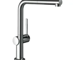 hansgrohe Küchenarmatur mit herausziehbaren Auslauf TALIS M54 chrom 72808000