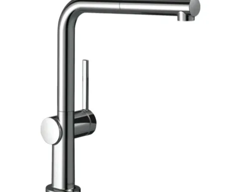 hansgrohe Küchenarmatur mit herausziehbaren Auslauf TALIS M54 chrom 72808000