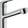 hansgrohe Küchenarmatur mit Handbrause FOCUS M42 chrom 71814000