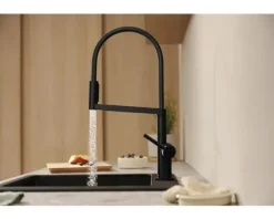 hansgrohe Küchenarmatur TALIS SELECT M54 POWDERSPRAY schwarz matt 72861670