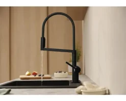 hansgrohe Küchenarmatur TALIS SELECT M54 POWDERSPRAY schwarz matt 72861670