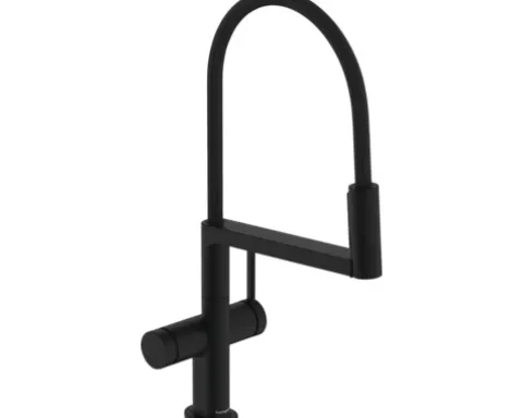 hansgrohe Küchenarmatur TALIS SELECT M54 POWDERSPRAY schwarz matt 72861670