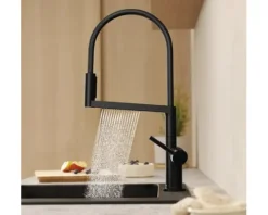 hansgrohe Küchenarmatur TALIS SELECT M54 POWDERSPRAY schwarz matt 72861670
