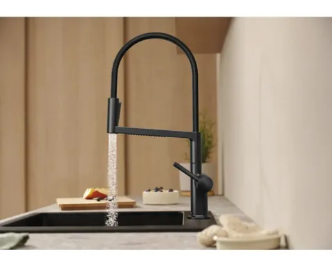 hansgrohe Küchenarmatur TALIS SELECT M54 POWDERSPRAY edelstahl gebürstet 72861800