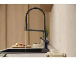 hansgrohe Küchenarmatur TALIS SELECT M54 POWDERSPRAY brushed black chrom gebürstet 72861340