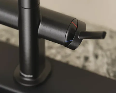 hansgrohe Küchenarmatur TALIS SELECT M54 POWDERSPRAY brushed black chrom gebürstet 72861340