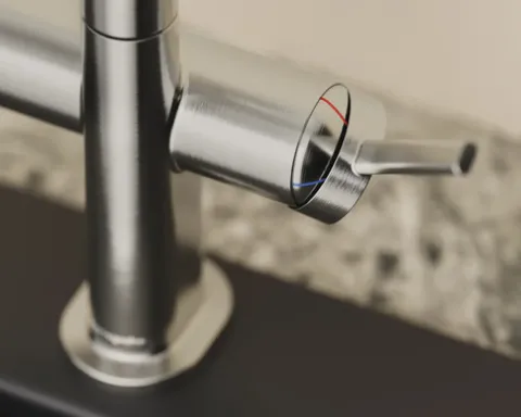 hansgrohe Küchenarmatur TALIS SELECT M54 POWDERSPRAY brushed black chrom gebürstet 72861340