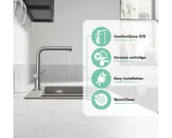 hansgrohe Küchenarmatur TALIS M54 chrom 72840000