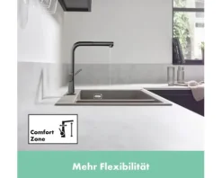 hansgrohe Küchenarmatur TALIS M54 brushed black chrom 72840340