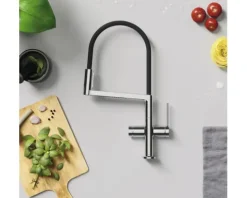 hansgrohe Küchenarmatur TALIS SELECT M54 POWDERSPRAY chrom 72861000