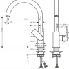hansgrohe Küchenarmatur VERNIS SHAPE M35 schwarz matt 71871670