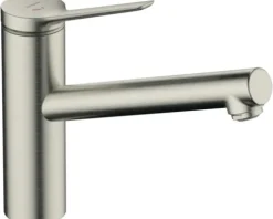 hansgrohe Küchenarmatur ZESIS 150 M33 CoolStart edelstahl gebürstet 74813800