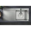 hansgrohe 2-Loch Küchenarmatur mit Handbrause METRIS SELECT 200 M71 chrom 73819000