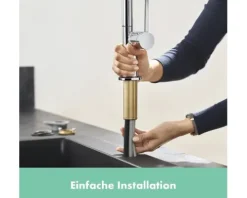 hansgrohe Niederdruckarmatur TALIS 270 M54 chrom 72859000