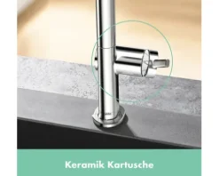 hansgrohe Niederdruckarmatur TALIS 270 M54 chrom 72859000