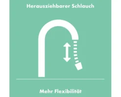 hansgrohe Niederdruckarmatur mit Brause TALIS 270 M54 schwarz matt 72860670