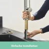 hansgrohe Niederduck Küchenarmatur TALIS M54 edelstahl gebürstet 72859800