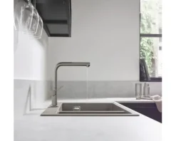 hansgrohe Niederduck Küchenarmatur TALIS M54 edelstahl gebürstet 72859800