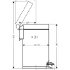 hansgrohe Treteimer AddStoris 3 l chrom glänzend 41775000