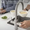 Heißwasserautomat Stiebel Eltron HOT 2.6 N Premium 3 in 1 b Untertisch 2,6 Liter mit Küchenarmatur edelstahloptik gebürstet